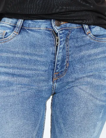 Blugi Bershka, albastru Albastru