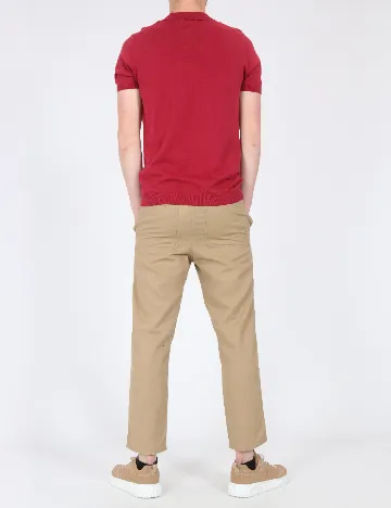 Pantaloni Zara, bej Crem