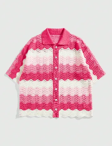 Bluza Romwe, roz Roz