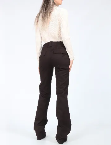 Pantaloni Zra, maro Maro