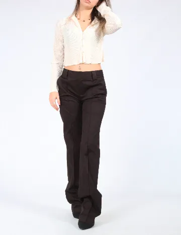 Pantaloni Zra, maro Maro