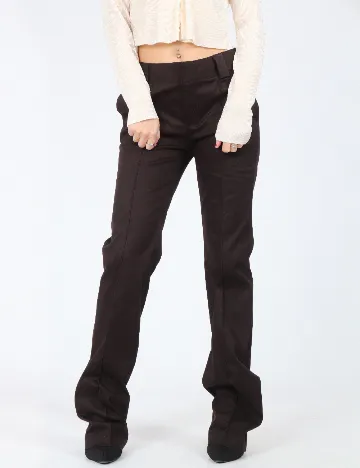 Pantaloni Zra, maro Maro