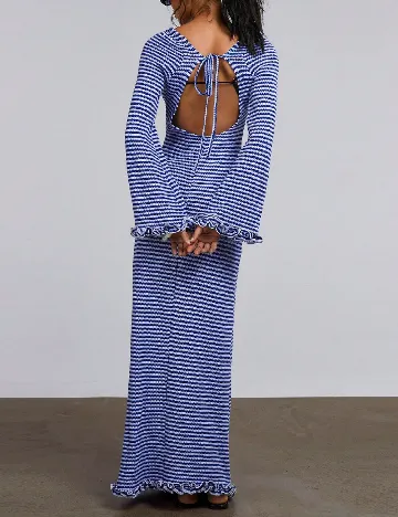 Rochie lunga SHEIN, albastru Albastru