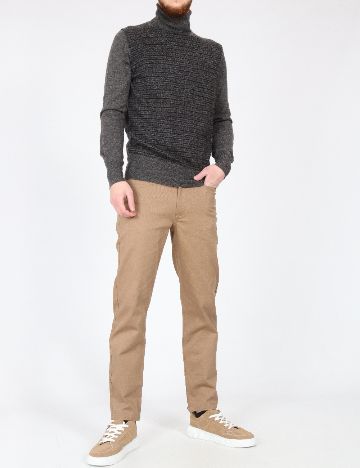 Pantaloni Zara, maro