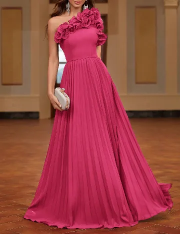 Rochie lunga SHEIN, roz Roz