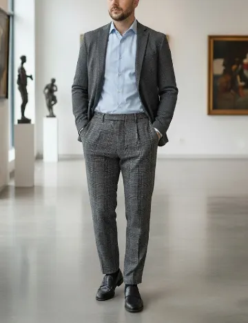 Pantaloni Zara, gri Gri