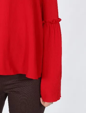 Bluza Bershka, rosu Rosu