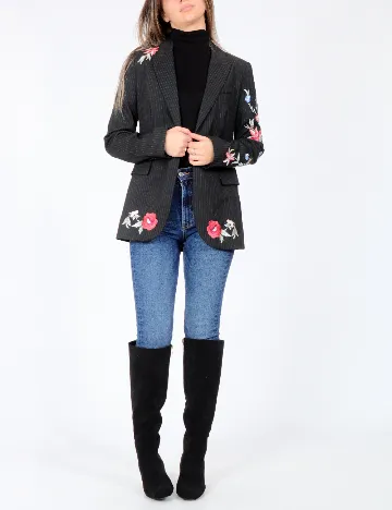 Sacou Zara, negru Negru