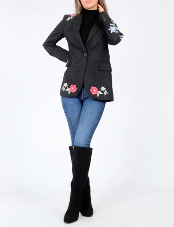 Sacou Zara, negru Negru