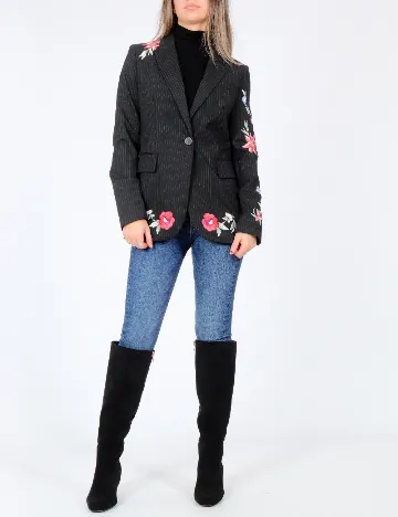 Sacou Zara, negru Negru