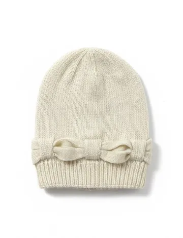 Caciula Pull&Bear, crem Crem