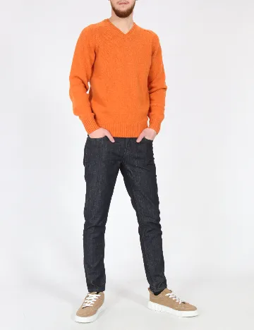 Pulover Zara, portocaliu Portocaliu