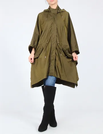Pelerina de ploaie Zara, verde Verde