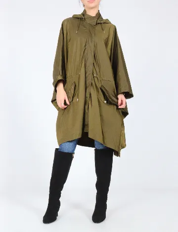 Pelerina de ploaie Zara, verde Verde