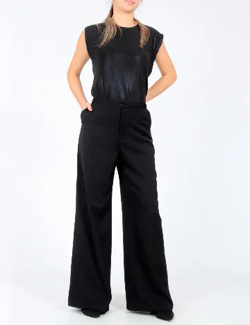 Pantaloni SHEIN, negru Negru