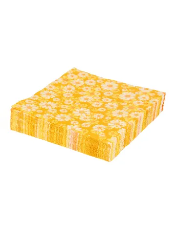 Set servetele 20 buc Glopoll, galben Galben