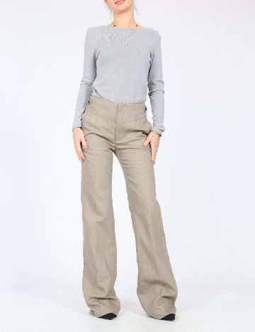 Pantaloni Zara, maro deschis