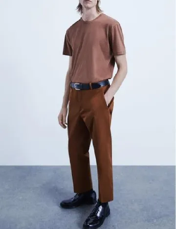 Pantaloni Zra, maro Maro