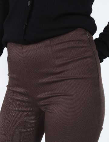 Pantaloni Zara, maro