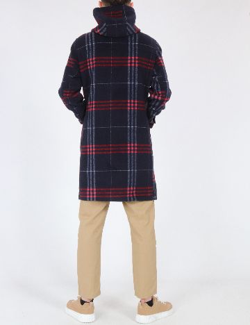 Palton oversize Zara, bleumarin