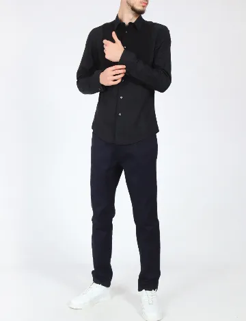 Camasa Zara, negru Negru