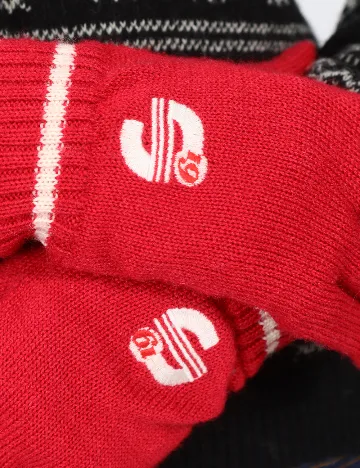 Manusi Pull&Bear, rosu Rosu