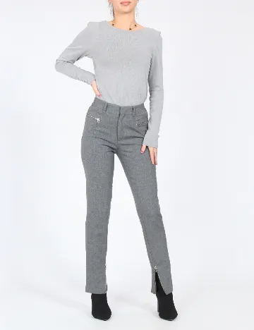 Pantaloni Zara, gri Gri