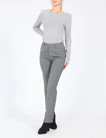 Pantaloni Zara, gri Gri