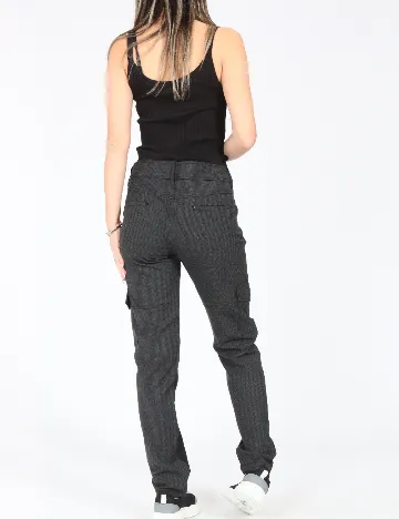 Pantaloni Zara, gri inchis Gri