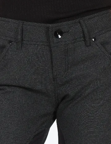 Pantaloni Zara, gri inchis Gri