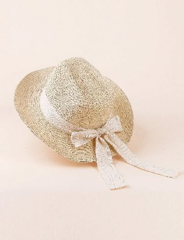 Palarie Shein Kids, crem
