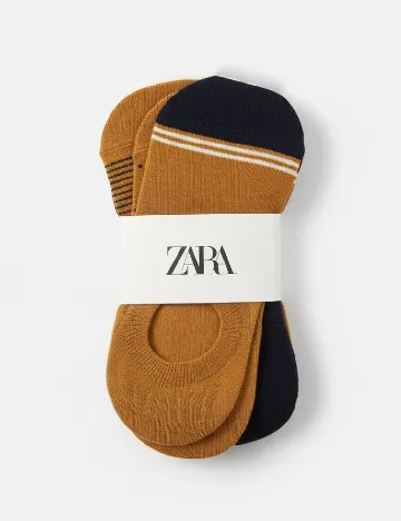 Set sosete 3 perechi Zara, maro/bleumarin Maro