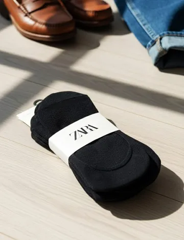 Set sosete 3 perechi Zara, negru Negru