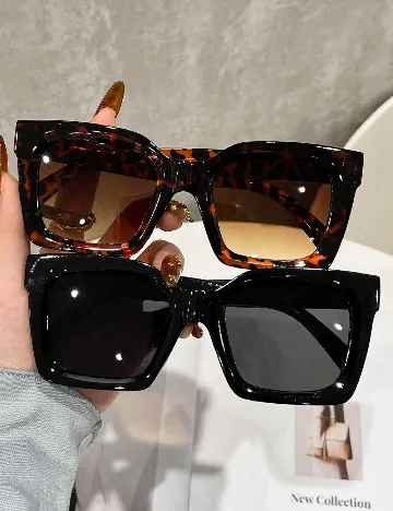 Set ochelari de soare 2 perechi SHEIN, mix culori Mix culori