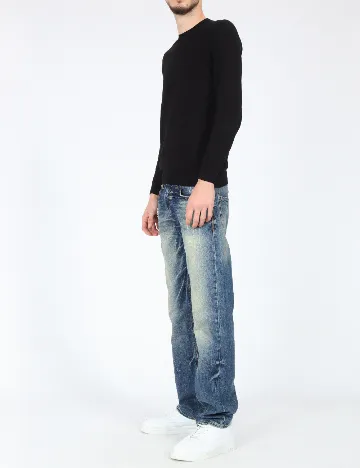 Blugi Zara, albastru Albastru