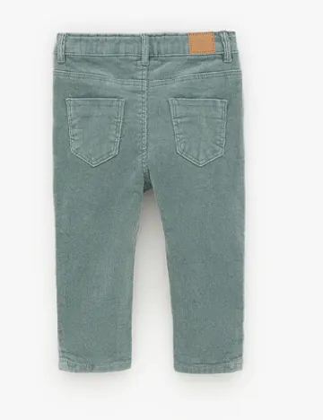 Pantaloni Zra, verde Verde