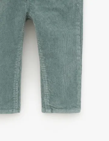Pantaloni Zra, verde Verde