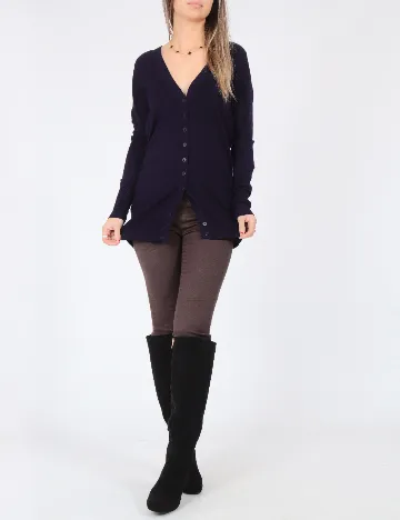Cardigan Zara, bleumarin Albastru