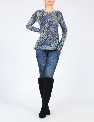 Bluza Zara, albastru Albastru