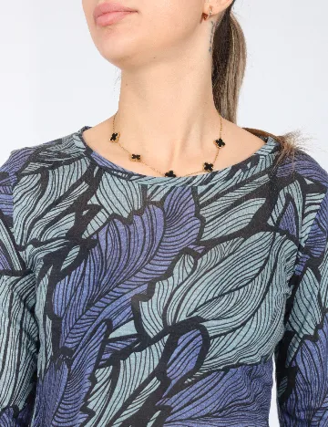 Bluza Zara, albastru Albastru