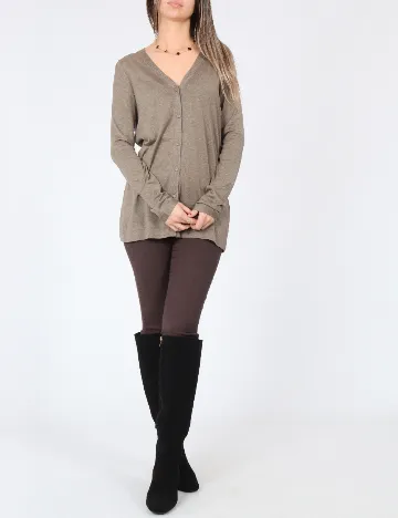 Cardigan Zara, gri Gri