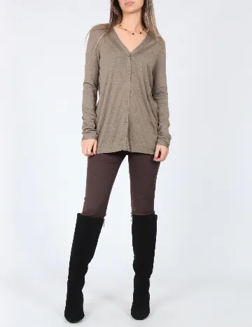 Cardigan Zara, gri Gri