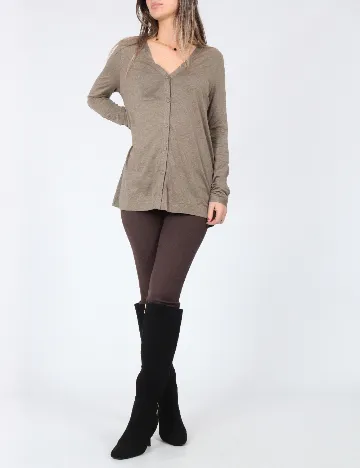 Cardigan Zara, gri Gri