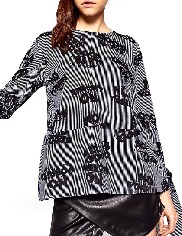 Bluza Zra, bleumarin/negru Negru