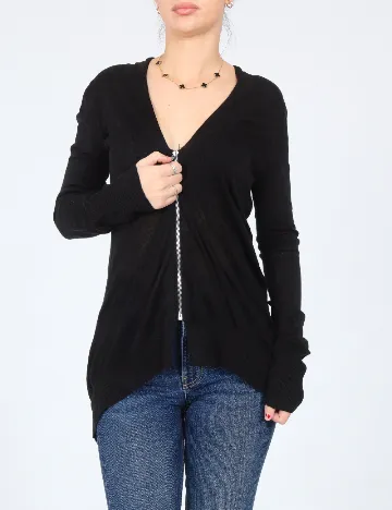 Cardigan Zara, negru Negru