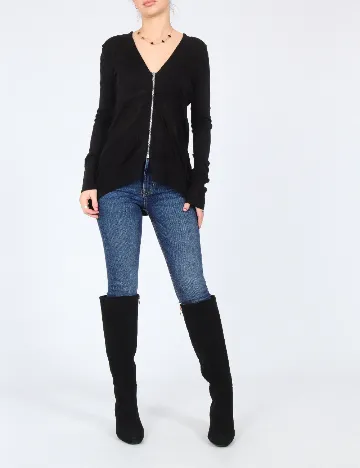Cardigan Zara, negru Negru