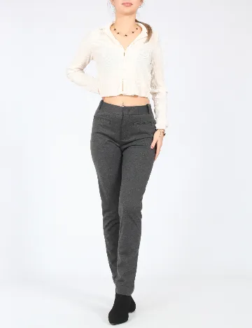 Pantaloni Zara, gri Gri