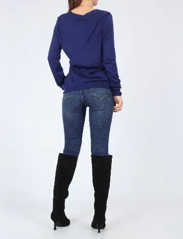 Cardigan Zara, albastru Albastru