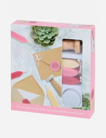 Kit de sigilare cu ceara pentru scrisori AVEC, mix culori Mix culori