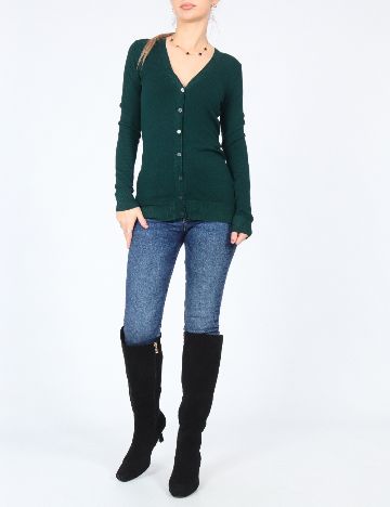 Cardigan Zara, verde